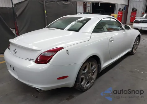 2006 Lexus Sc 430 from USA, damaged, VIN JTHFN48Y769005874